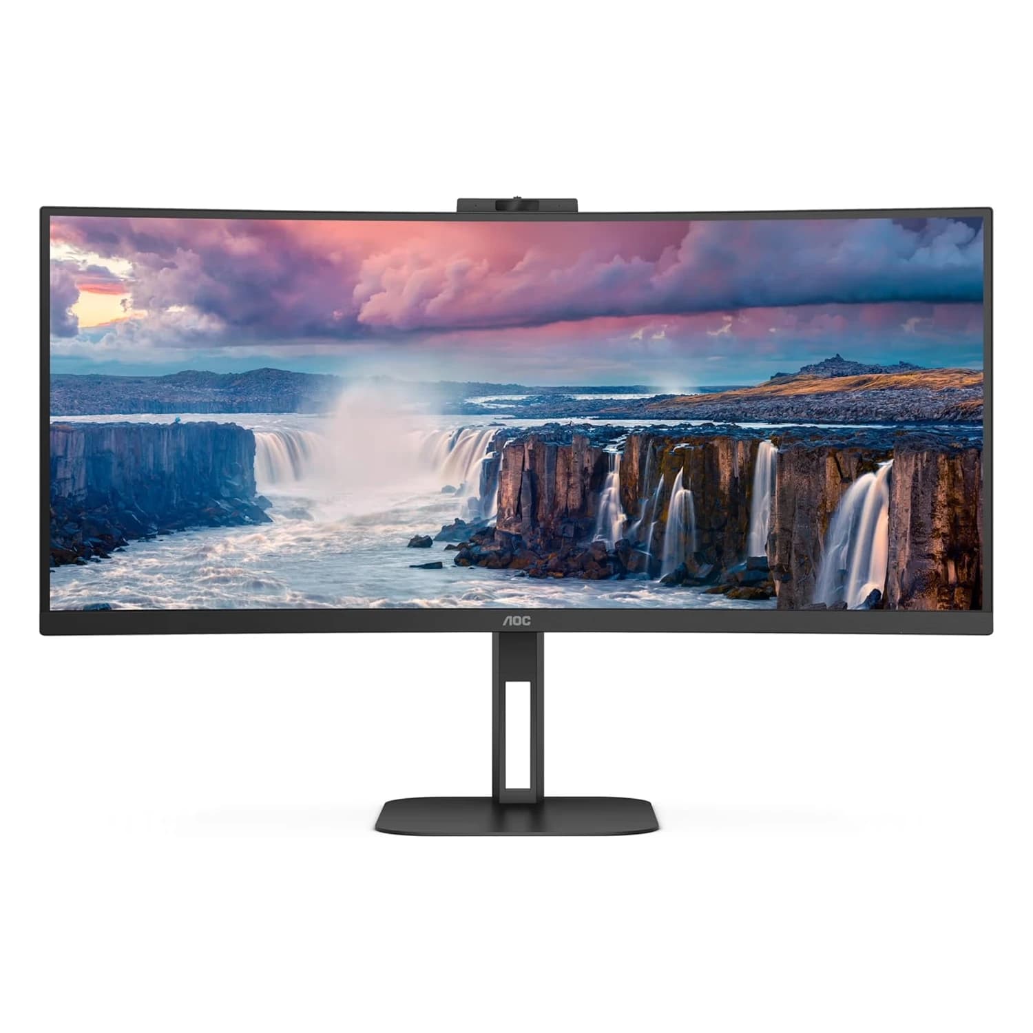 Acessório · Aoc Monitor Aoc CU34V5CW Uwqhd Curvo Ultrawide 100HZ Hdmi Dp Preto