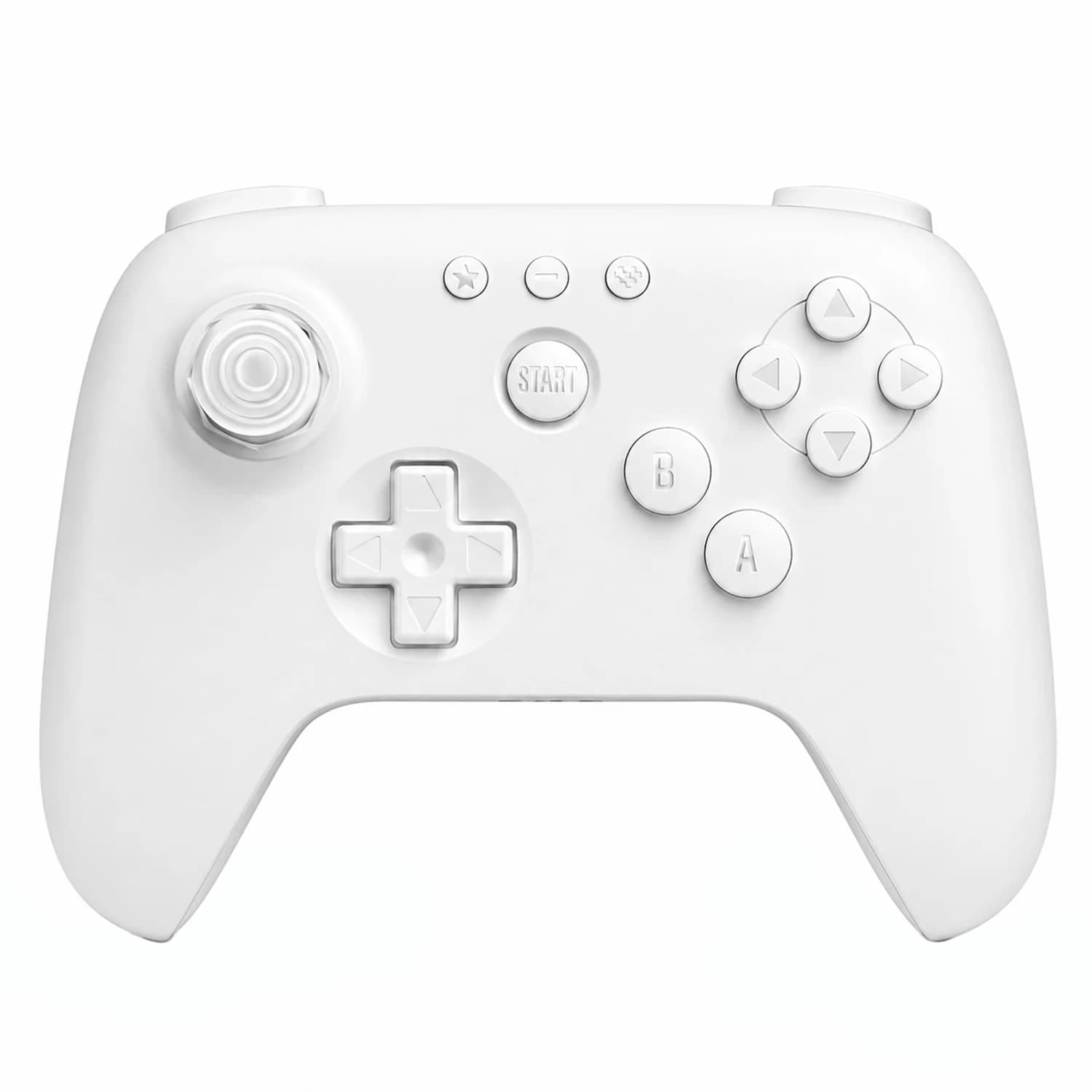 Nintendo Controle 8BitDo 64 80NE02 Sem Fio para Nintendo Switch / Windows / Android - Branco