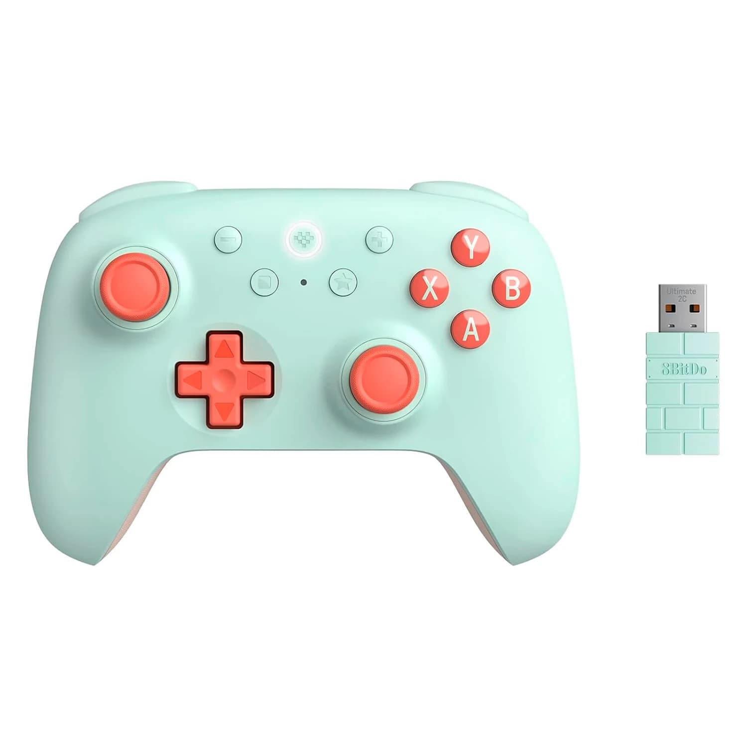 8BitDo Controle 8BitDo Ultimate 2C 81HD03 Sem Fio para Windows / Android - Verde