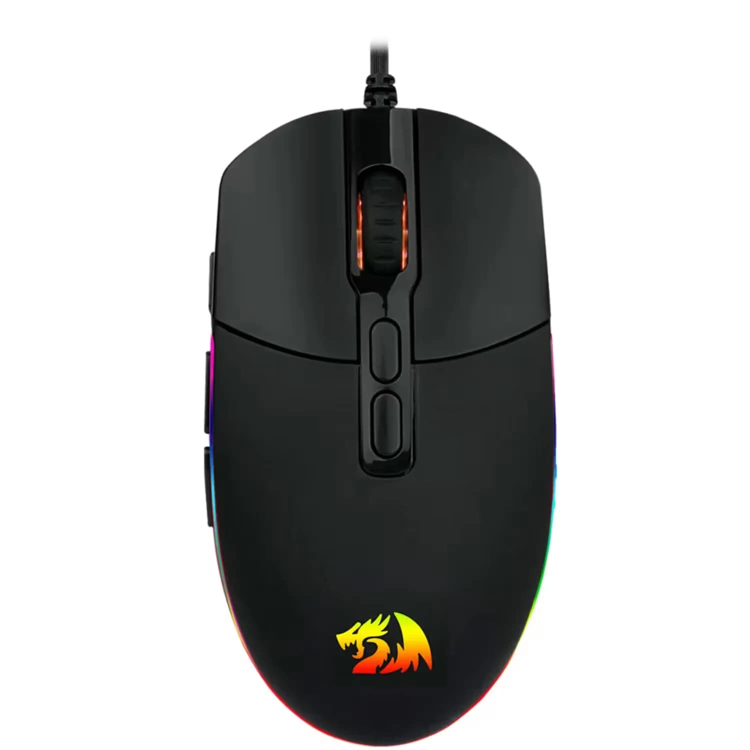 Redragon Mouse Gamer Redragon Invader M719-RGB 10000 DPI USB - Preto