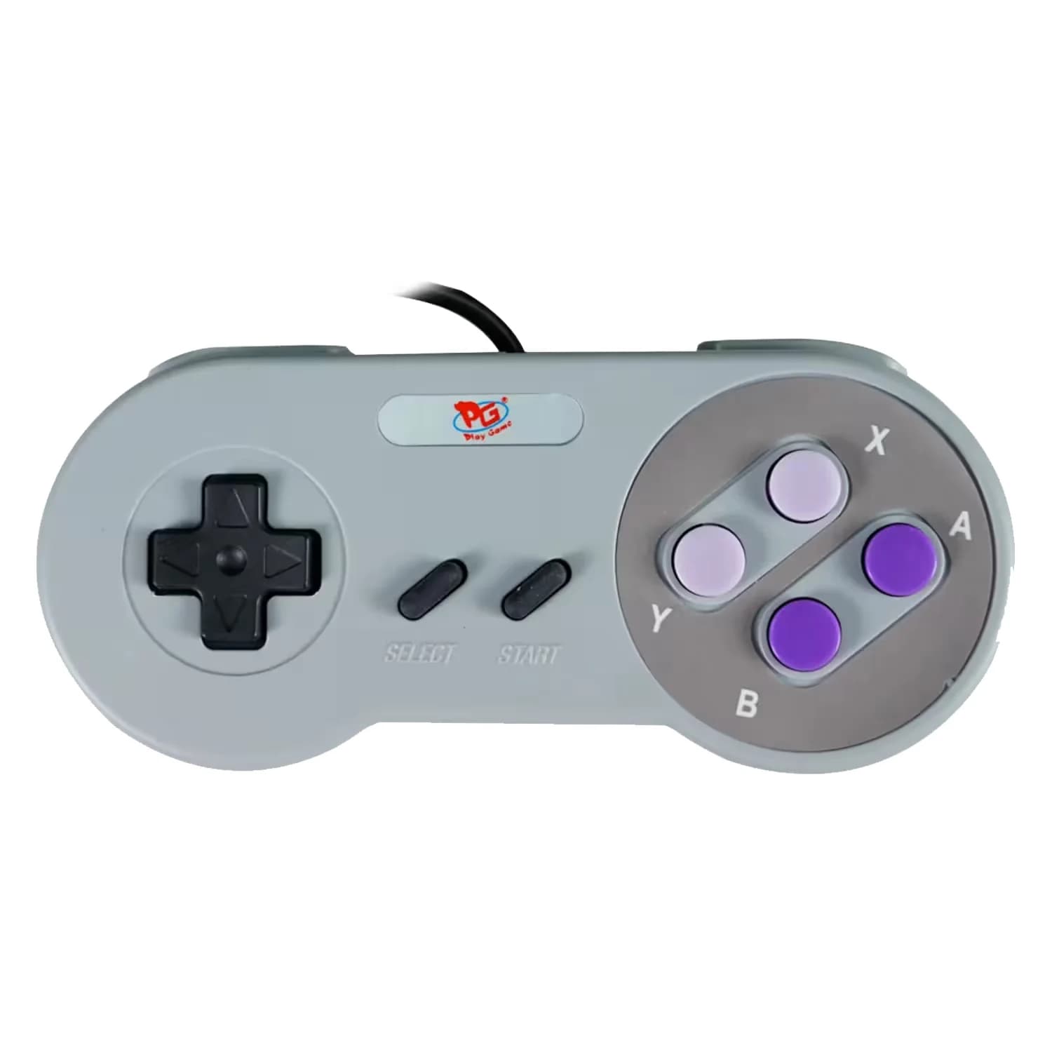 Nintendo Controle Super Nintendo Play game - Cinza