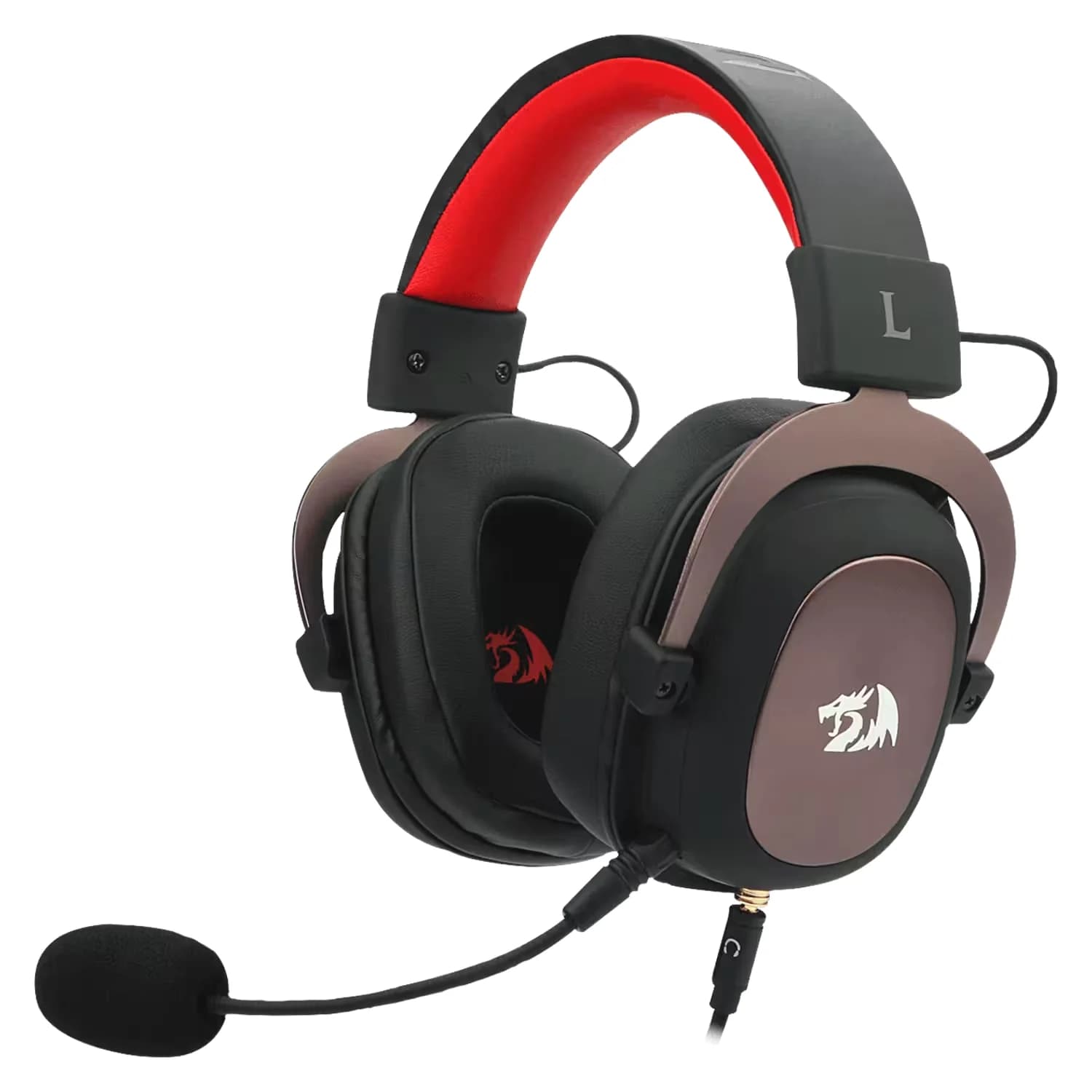 Headset Gamer Redragon Zeus 2 3.5mm USB P2 - Preto
