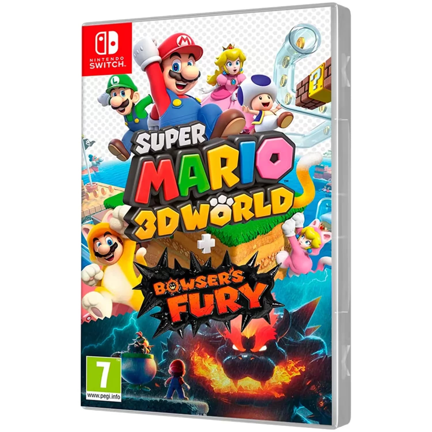 Nintendo Jogo Super Mario 3D World + Bowsers fury Nintendo Switch