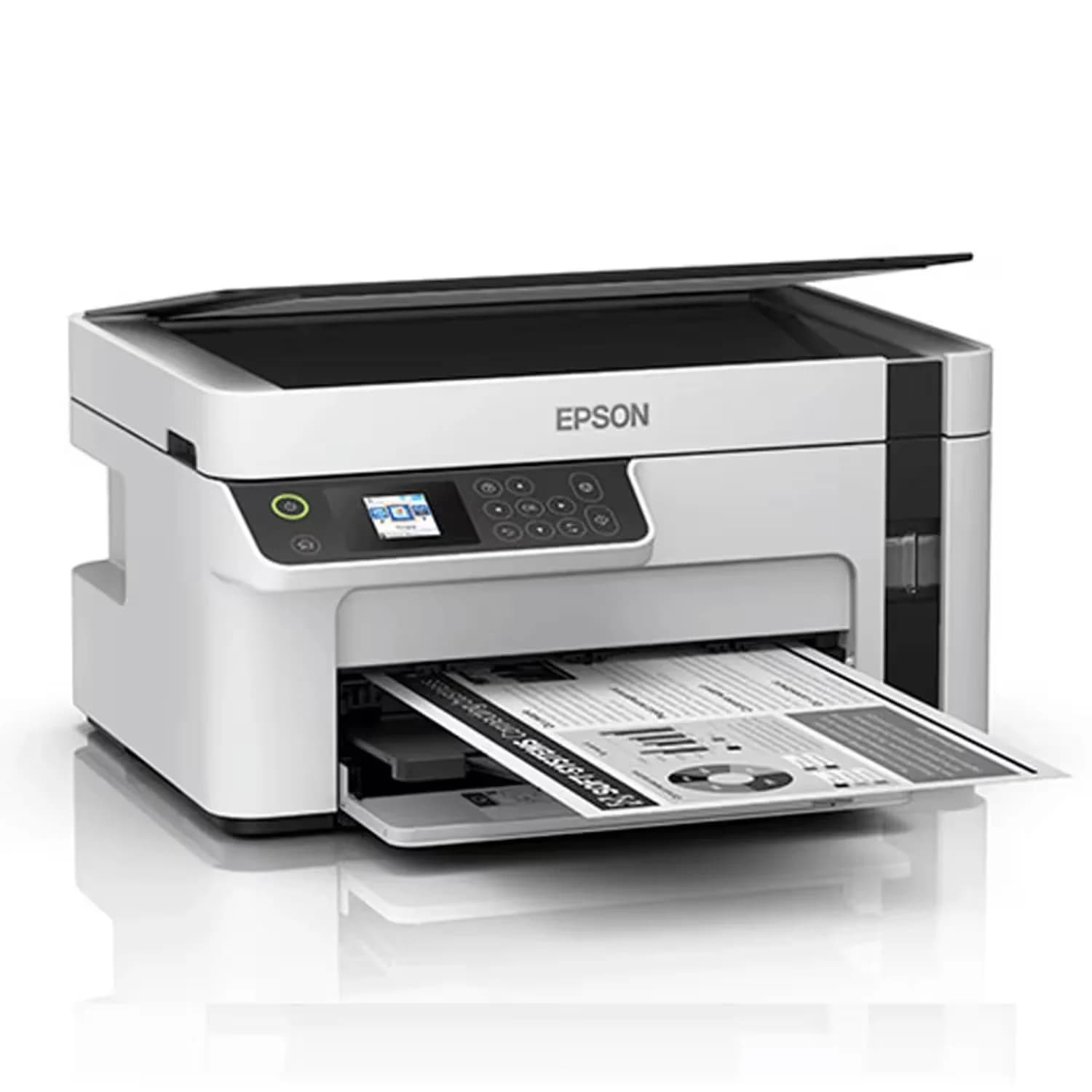 Epson Impressora Epson Ecotank Copiadora Scanner Bivolt Cartucho M2120 Branco