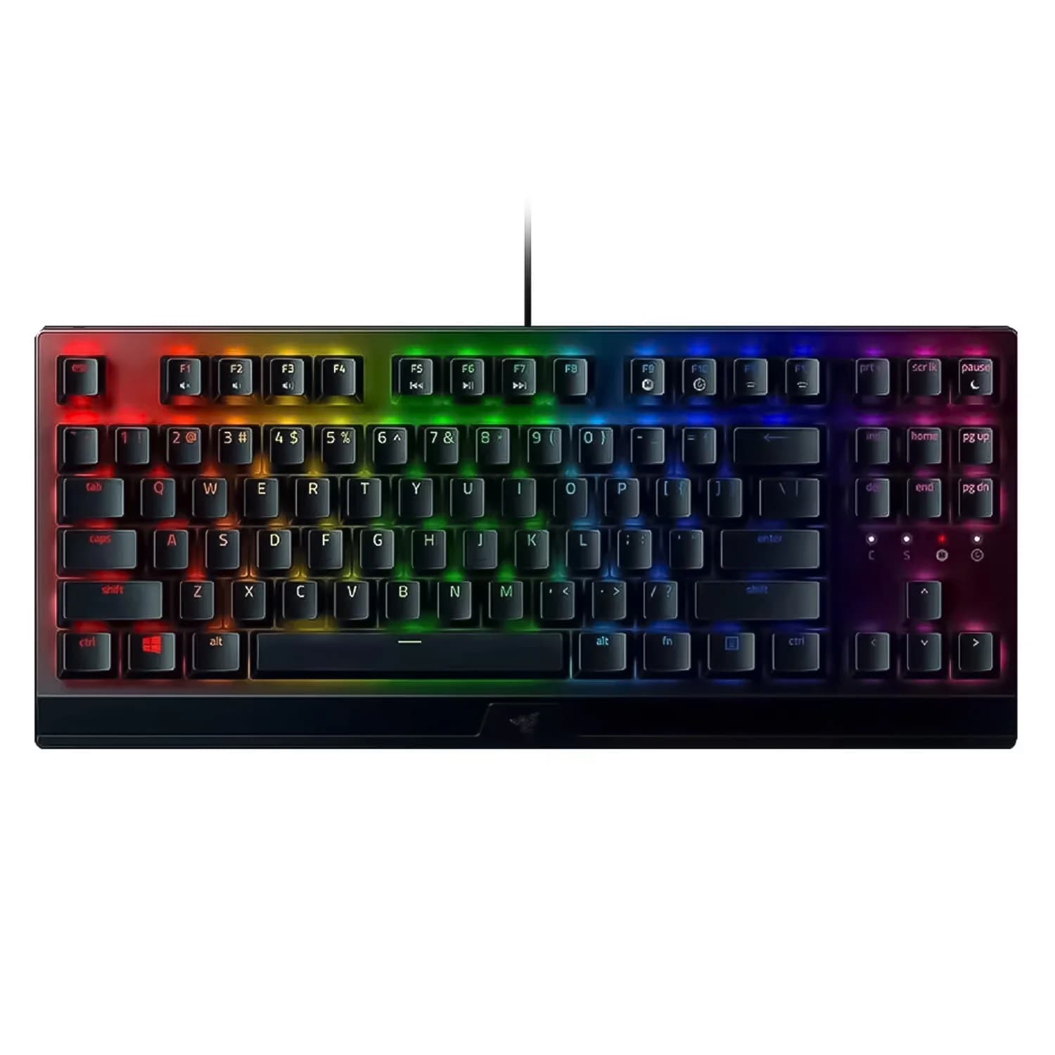 Razer Teclado Gamer Razer Blackwidow V3 RZ03-03491800-R3M1 RGB Switch Yellow USB - Preto