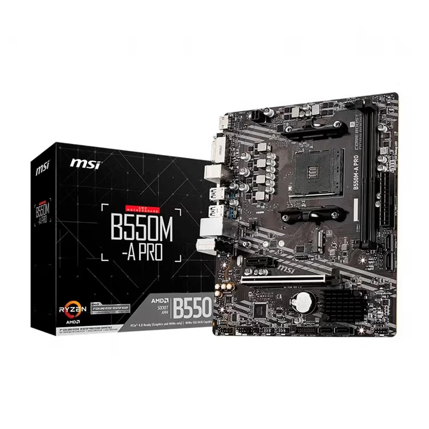 Msi Placa Mae Msi B550M Pro Socket AM4 DDR4