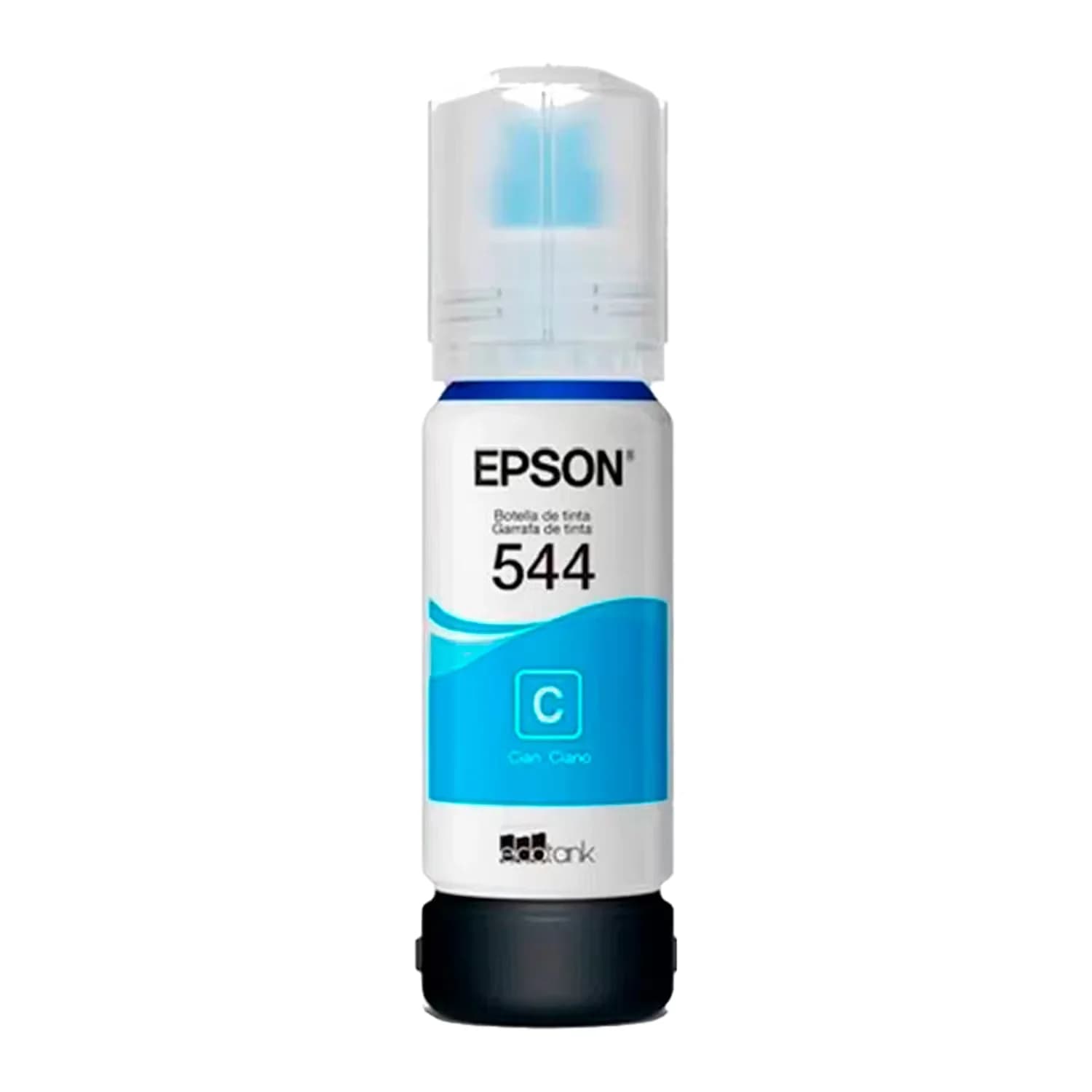 Epson Garrafa Tinta Epson Ecotank T544 L3110 L3150 L5190 Ciano