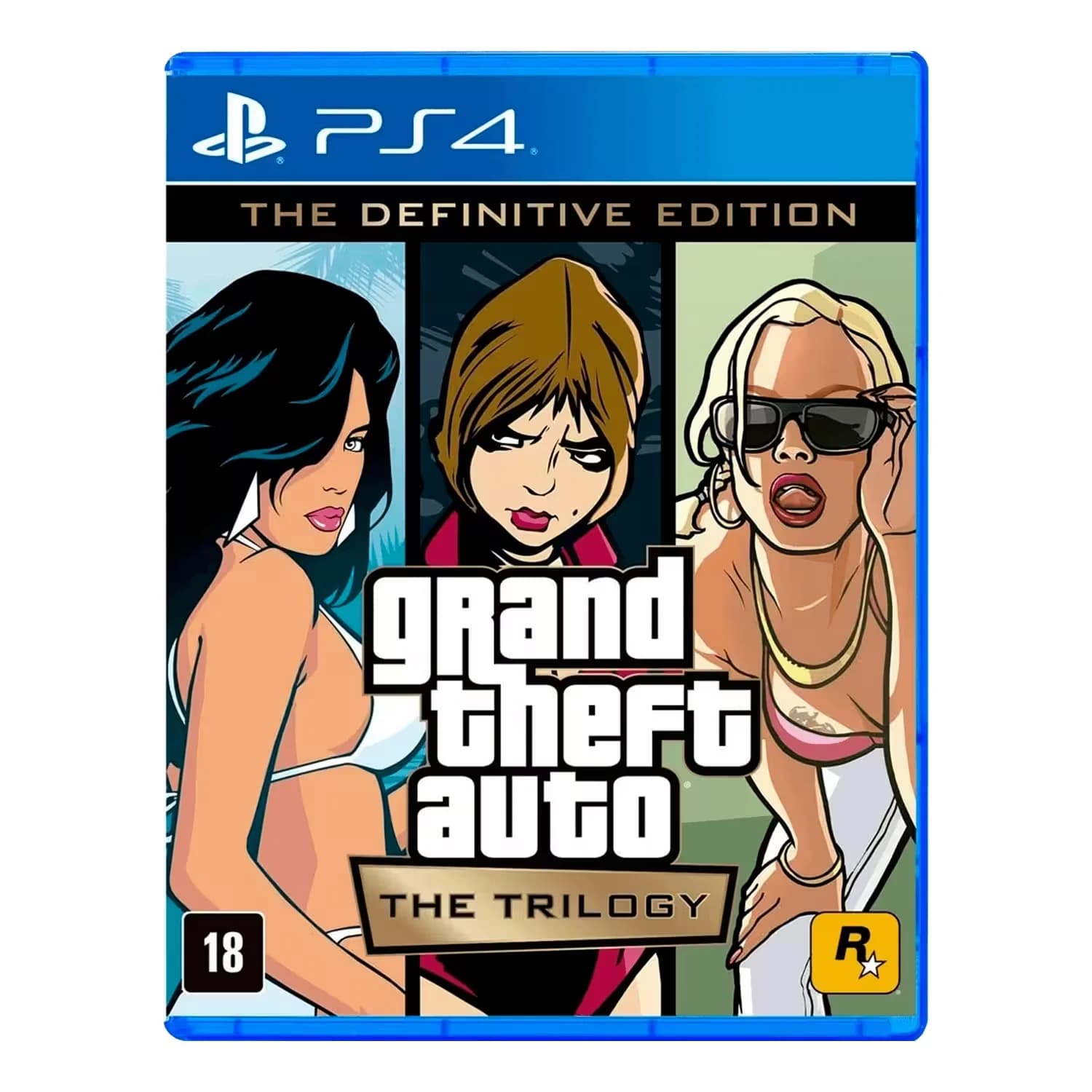 Sony PlayStation Jogo Grand Theft Auto: The Trilogy – The Definitive Edition para PS4