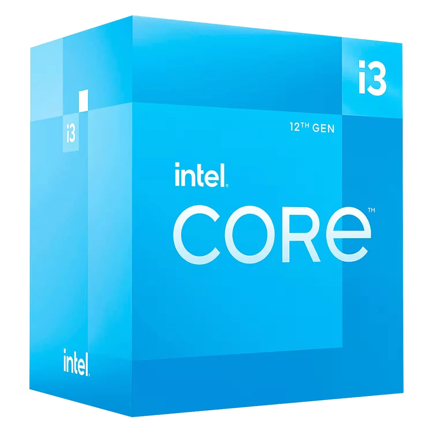 Intel Processador Intel Core i3-12100 Socket LGA 1700 4 Core 8 Threads 3.3GHz e 4.3GHz Turbo Cache 12MB