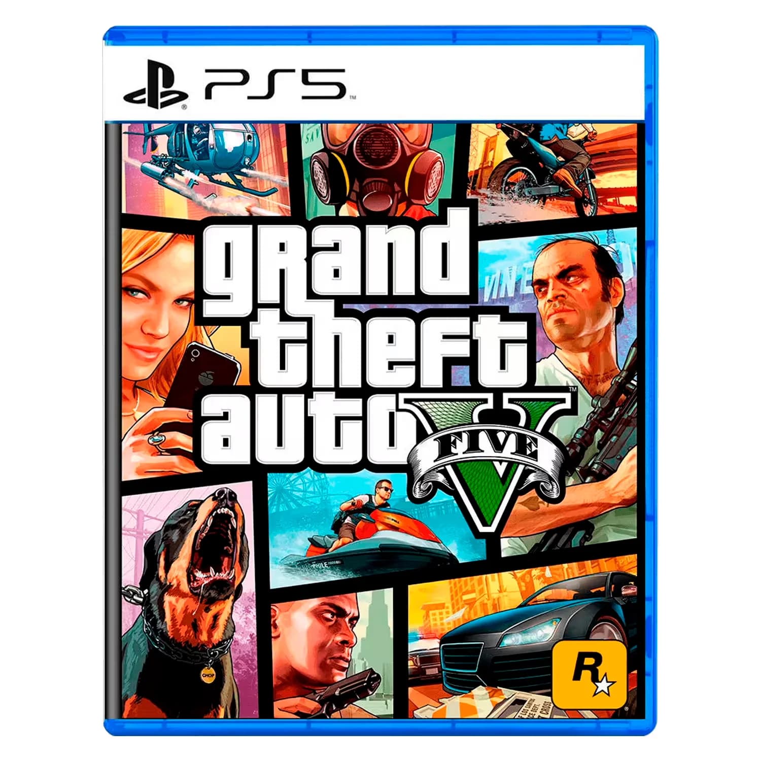Sony PlayStation Jogo GTA Grand Theft Auto V para PS5