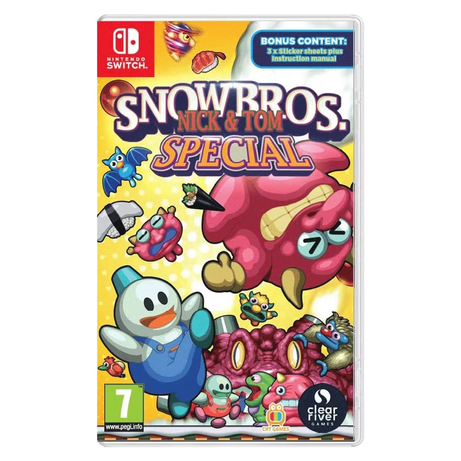 Nintendo Jogo Snow Bros Nick e Tom Special para Nintendo Switch