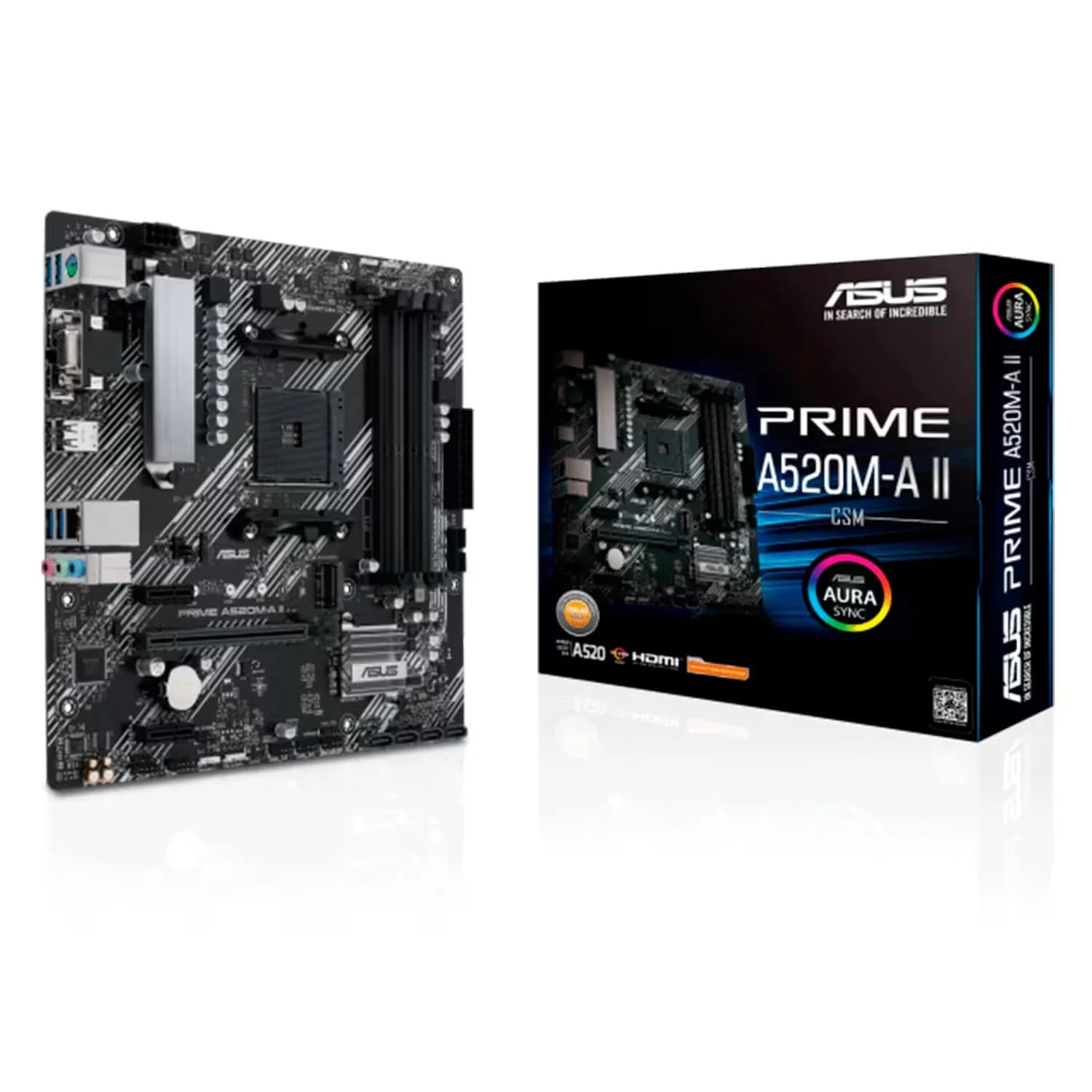 Asus Placa Mae Prime A520M Ii Socket AM4 Vga DDR4