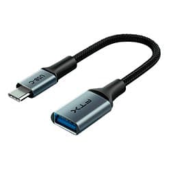 Ftx Cabo Adaptador Ftx Usb Macho Usb Femea Otg Ct PU31 CMHDFN1 S0 Cinza