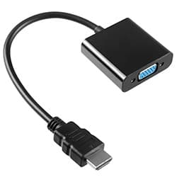 Quanta Cabo Adaptador Hdmi Macho Vga Femea Quanta QTHDV34
