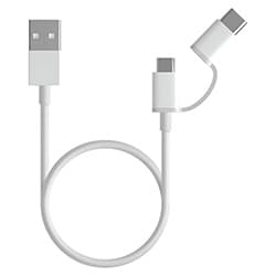 Xiaomi Cabo SJX01ZM In Usb Micro Usb Usb Macho 30CM Branco