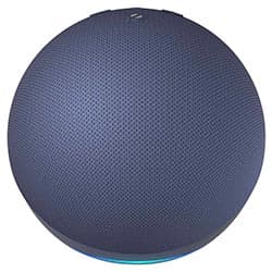Amazon Caixa Som Amazon Echo Dot Geracao Alexa Azul