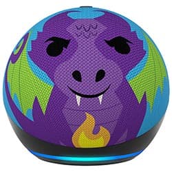 Amazon Caixa Som Amazon Echo Dot Kids Geracao Alexa Fire Dragon