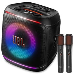 Jbl Caixa Som Partybox ENCORE2 Plus Microfone Preto