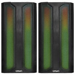 Satellite Caixa Som Satellite As 92006B Rgb Usb Aux Preto