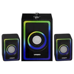 Satellite Caixa Som Satellite As 92010B Rgb Usb Aux Preto