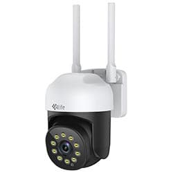 4life Camera Seguranca 4LIFE FLD4G Falcon View Smart Outdoor Wi Fi 5K Branco