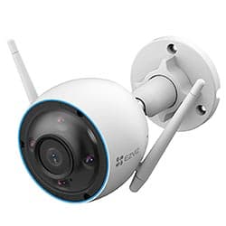 Ezviz Camera Seguranca Ip Ezviz Cs H3 Outdoor Smart Home Wi Fi 2K Branco