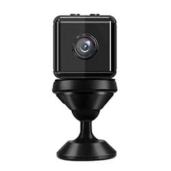 Satellite Camera Seguranca Mini Espiao Satellite W10 Indoor Wi Fi Preto