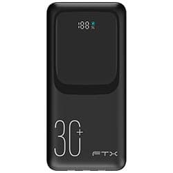 Ftx Carregador Portatil Ftx Pb 30LCD Bk 30000MAH Usb Usb 5W Preto