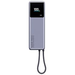 Xiaomi Carregador Portatil PB1165MI 10000MAH Usb 165W Cinza