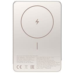 Xiaomi Carregador Portatil Slim Magnetic WPB0507S 5000MAH Usb BHR08PLGL Dourado