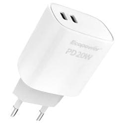 Ecopower Carregador Tomada Ecopower Ep Type Branco