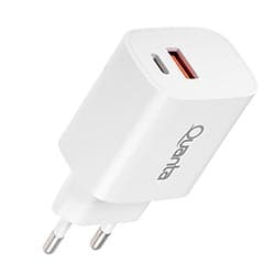 Quanta Carregador Tomada Quanta QTCACR2 Usb Type Femea Branco