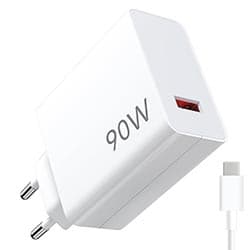 Xiaomi Carregador Tomada Mdy Ek Usb 90W Cabo Usb Usb Branco