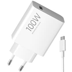 Xiaomi Carregador Tomada Mdy Er Usb 100W Cabo Usb Usb Branco