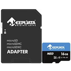 Keepdata Cartao Micro Sd Keepdata Neo C10 Hc U1 V10 A1 KDMSDC10U1V10A1 16GB