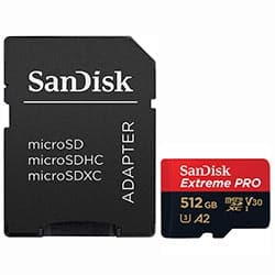Sandisk Cartao Sandisk Micro Sdxc Extreme Pro Mb GN6MA Roma Shopping Seu Destino Compras No Paraguai 512GB