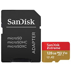 Sandisk Micro Sd Sandisk Extreme Mb U3 Adaptador GN6MA 128GB