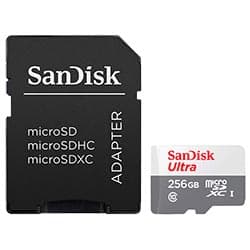 Sandisk Cartao Sandisk Ultra Micro Sdxc 100MB Sdsqunr GN6TA Roma Shopping Seu Destino Compras No Paraguai 256GB
