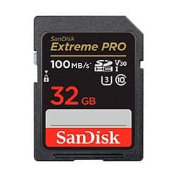 Sandisk Cartao Sd Sandisk Extreme Pro V30 U3 4K Sdsdxxo GN4IN 32GB