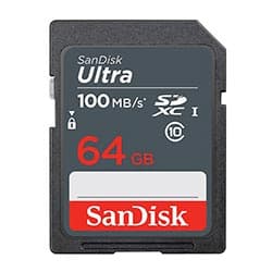 Sandisk Cartao Sandisk Ultra Sdxc 100MB Classe Sdsdunr GN3IN Roma Shopping Seu Destino Compras No Paraguai 64GB