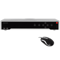 Hikvision Cctv Vigilancia Nvr Hikvision 7764NI M4 Embedded 7700S 64CH Uhd 8K Hdmi RS232 Usb Vga 2LAN Esata Preto