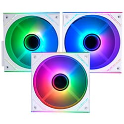 Acessório · Thermalright Cooler Gabinete Thermalright Tl M12QRW X3 Reverse Airflow Argb Branco