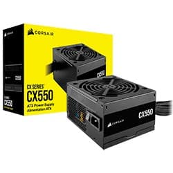 Corsair Fonte Alimentacao Corsair CX550 550W Atx Nao Modular Plus Bronze Cp Na