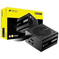 Corsair Fonte Alimentacao Corsair CX650M 650W Atx Semi Modular Cybenetics Bronze Cp