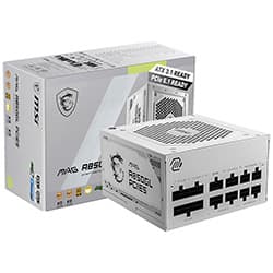 Msi Fonte Alimentacao Msi Mag A850GL 850W Atx Modular Plus Branco