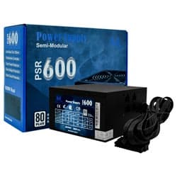 Mtek Fonte Alimentacao Mtek Psr Real 600W Atx Semi Modular Plus