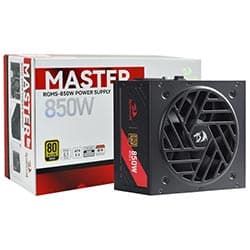 Redragon Fonte Alimentacao Redragon Gc MS01 Master 850W Atx Modular Plus Dourado