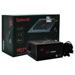 Redragon Fonte Alimentacao Redragon Gc PS002 600W Atx Nao Modular Plus Bronze