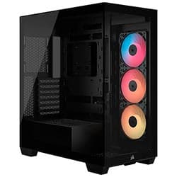 Acessório · Corsair Gabinete Corsair Series Cc Ww Mid Tower Cooler Argb Preto