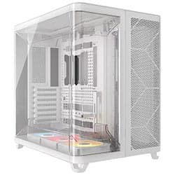 Acessório · Corsair Gabinete Corsair Air Series Cc Ww Mid Tower Cooler Argb Branco